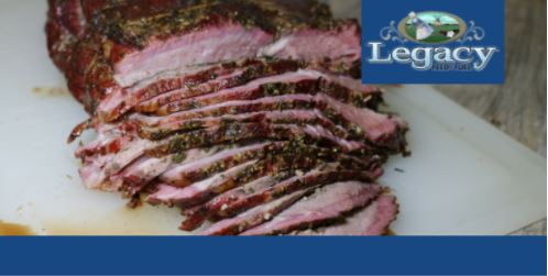 sirloin tip steak stack from Legacy Feed and Fuel