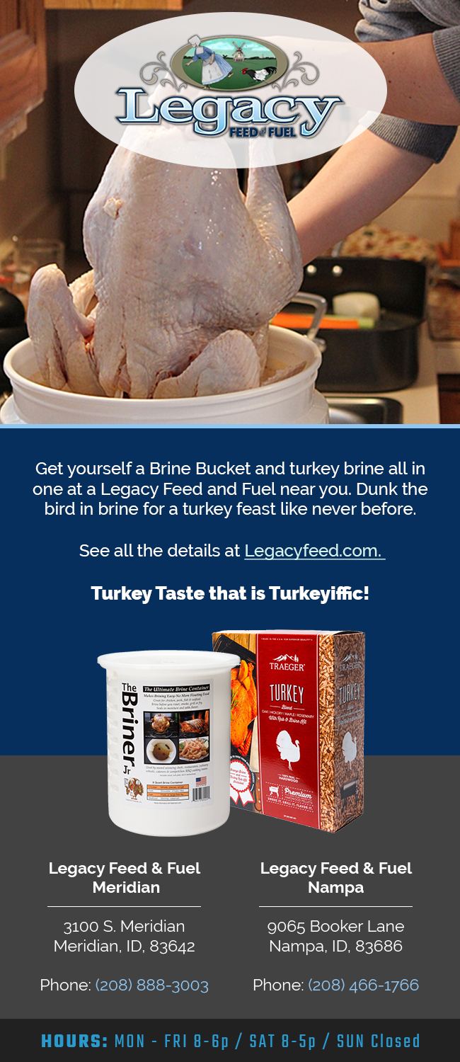Dunk your bird - Thanksgiving Turkey Prep